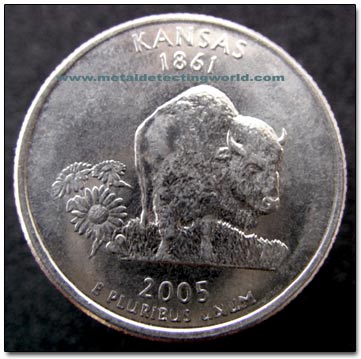 2005 Kansas Statehood Quarter
