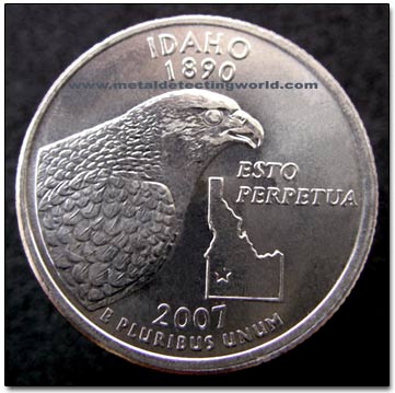 state quarter idaho 2007 quarters wyoming 1890 coin