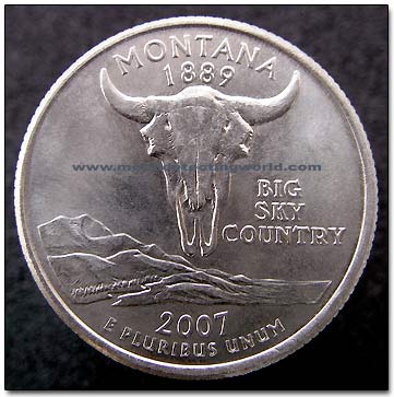 2007 Montana State Quarter