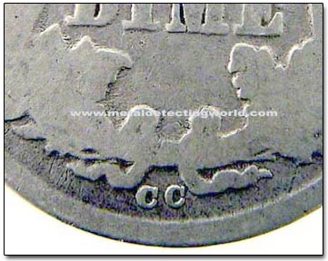 Mint Mark Location on Liberty Seated Dime