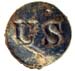 Army, General Service Button, 1808-1830, small