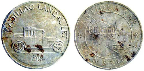 44- Gas Station Tokens_1918_cadillac