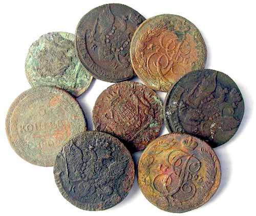 Valuable Russian 5-Kopeks Coins