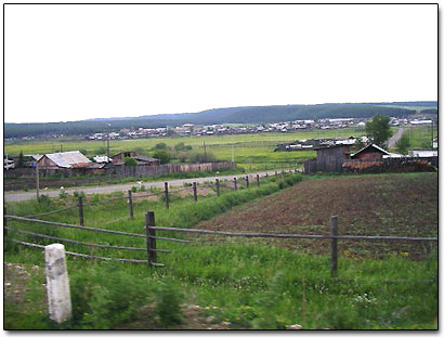 Village Sedovo in Siberia