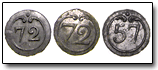Regimental French Line Infantry Buttons