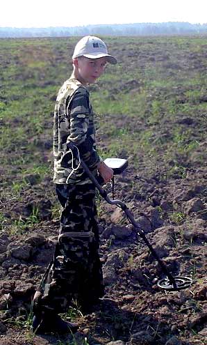 Vladik with Minelab X-Terra 50