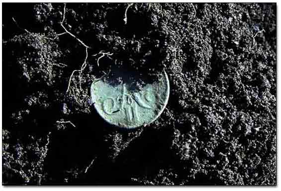 1857 1 Denezhka Coin