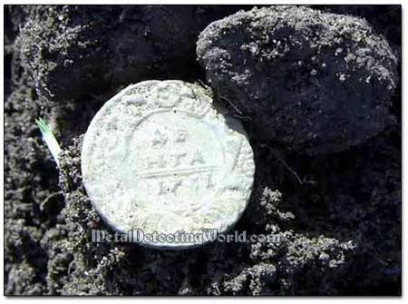 1731 1 Denga Coin