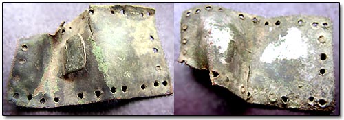 Thin Brass Belt Plate