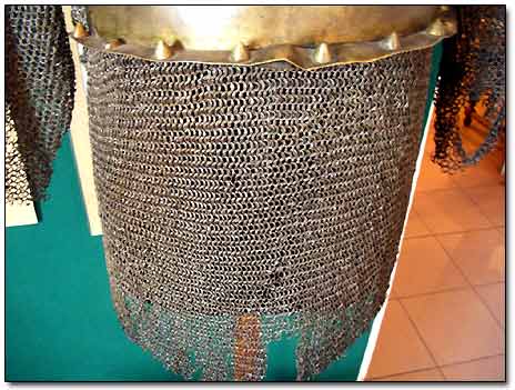 Chain Armour of Medieval Warrior