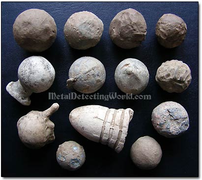 Musket Balls and Minie Ball