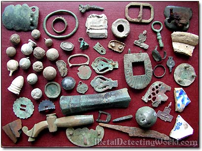 Relics Found with Minelab Metal Detector