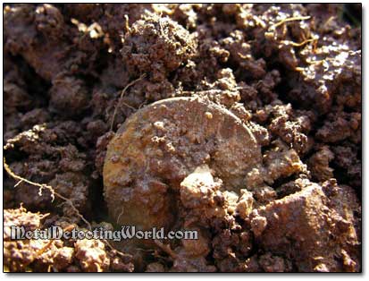 Old Copper Coin Found
