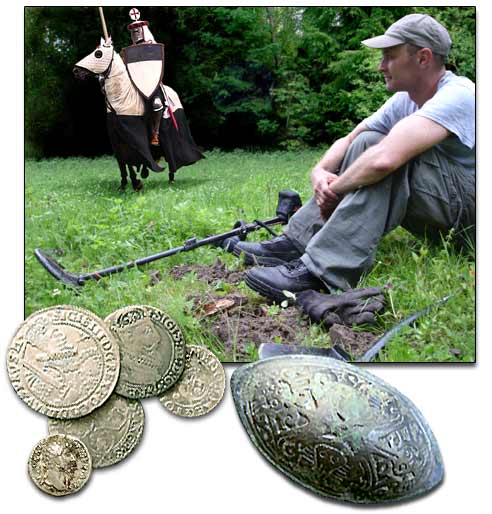 Traveling Into the Past with a Metal Detector