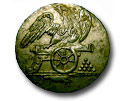 1812 War 3rd Regiment Button