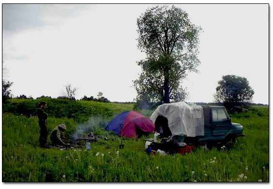 Our Camp In the Field
