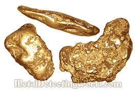 Panned Gold Nuggets