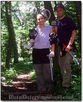 Shelly and Sergei at Picnic Grove Site in 2001