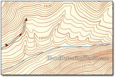 US 7.5 Minute Topographic Map 1909