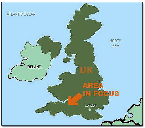 General Map Of UK