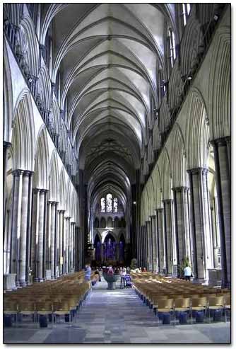 Inside The Salisbury Cathedral