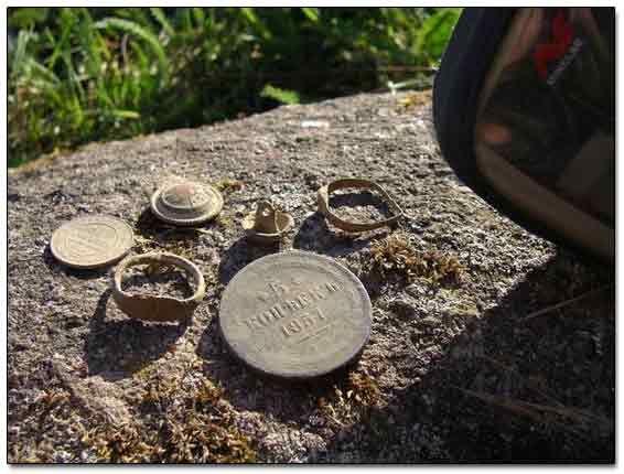 Finds Detected By Minelab Explorer