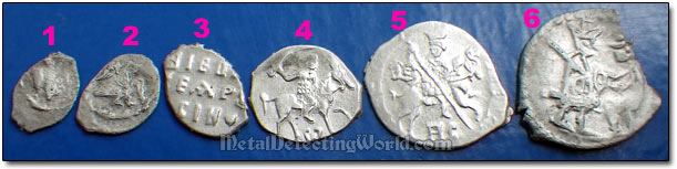 Representatives of Early Russian Silver Wire Money