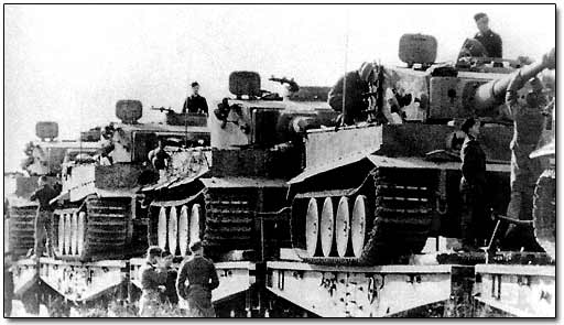 German New Tanks Arrive at the Front