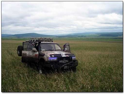 Exploring Siberian Plains by Toyota Land Cruiser