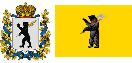 Coat of Arms and Flag of Yaroslavl