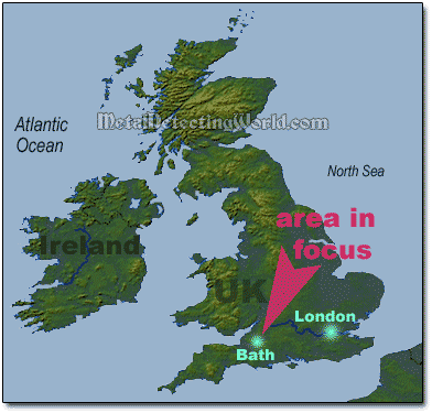 Map Of UK, England